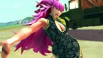 Rule 34 | 3d, animated, blue eyes, breasts, cleavage, final fight, lips, pink hair, poison (final fight), ponytail, street fighter, street fighter iv (series), tagme, video, video