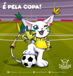 Rule 34 | animal ears, cat, cat ears, digimon, gloves, highres, holy ring, jewelry, ring, tail, tailmon, world cup
