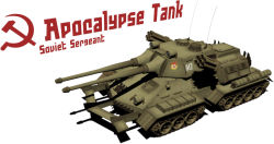 Rule 34 | apocalypse tank, artist name, command &amp; conquer, english text, hammer and sickle, military, military vehicle, motor vehicle, red alert 2, soviet sergeant, tank, vehicle focus