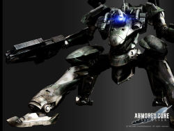 Rule 34 | armored core, armored core last raven, from software, gun, mecha, quad legs, robot, wallpaper, weapon