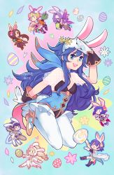 Rule 34 | alfonse (fire emblem), animal ears, blonde hair, blue eyes, blue hair, blush, breasts, brother and sister, brown eyes, brown hair, camilla (fire emblem), camilla (spring) (fire emblem), carrot, catria (fire emblem), chibi, chrom (fire emblem), chrom (spring) (fire emblem), cleavage, dress, egg, father and daughter, fire emblem, fire emblem: mystery of the emblem, fire emblem awakening, fire emblem fates, fire emblem heroes, gloves, green eyes, hair over one eye, headband, kagero (fire emblem), kagero (spring) (fire emblem), large breasts, long hair, looking at viewer, lucina (fire emblem), lucina (spring) (fire emblem), multicolored hair, multiple girls, nintendo, official alternate costume, open mouth, pantyhose, pegasus knight uniform (fire emblem), polearm, ponytail, purple eyes, purple hair, rabbit ears, sharena (fire emblem), short hair, siblings, simple background, smile, spear, tiara, very long hair, wavy hair, weapon, white background, white hair, xander (fire emblem), xander (spring) (fire emblem)