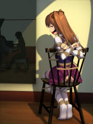 Rule 34 | 10s, 2girls, anal, anal object insertion, aquaplus, arms behind back, ass, bad id, bad pixiv id, ball gag, bdsm, bondage, bound, brown eyes, brown hair, chair, chairtie, dildo, double penetration, gag, gagged, highres, himitsu (hi mi tsu 2), instrument, long hair, looking back, mirror, multiple girls, multiple penetration, no shoes, object insertion, ogiso setsuna, piano, piano bench, pussy juice, rope, sex toy, shibari, shibari over clothes, silhouette, socks, thighhighs, tied to chair, touma kazusa, vaginal, vaginal object insertion, vibrator, white album (series), white album 2, white legwear, wiffle gag