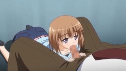 Rule 34 | 10s, age difference, animated, animated gif, brown hair, censored, fellatio, jk to inkou kyoushi 4, oral, short hair, wakou satsuki