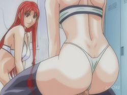 Rule 34 | 00s, 1boy, 2girls, akane (discipline), angry, animated, animated gif, ass, breasts, clothed sex, clothing aside, cowgirl position, discipline, from behind, girl on top, hayami takurou, hetero, highleg, highleg panties, maya (discipline), multiple girls, panties, panties aside, penis, sex, straddling, thighhighs, thong, uncensored, underwear, vaginal, watching, white panties