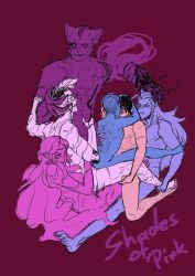 Rule 34 | 1girl, 5boys, anal, bisexual male, colored skin, group sex, kiss, lotor (voltron), male focus, male penetrated, multiple boys, nude, orgy, purple skin, sex, silver hair, sketch, tagme, voltron, voltron: legendary defender, voltron (series)