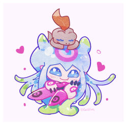 Rule 34 | digimon, digimon (creature), jellyfish girl, jellymon, monster girl, pukamon, tentacle hair, tentacles