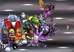 Rule 34 | 2boys, alien, angry, bowser, byte (grunty-hag1), cackletta, chimera, crossover, crown, culex, dimentio, donkey kong, donkey kong (1981 game), donkey kong (series), elder princess shroob, exdeath, facial hair, final fantasy, final fantasy v, from side, grin, hat, luigi, machine, mario, mario &amp; luigi: partners in time, mario &amp; luigi: superstar saga, mario &amp; luigi rpg, mario (series), mario party, mario party 3, millennium star, monster, mr. l, multiple boys, mustache, neo exdeath, nintendo, overalls, paper mario, paper mario: the thousand year door, parody, robot, shadow queen, smile, smithy, soul, spirit, spoilers, star (symbol), super dimentio, super mario bros. 2, super mario land, super mario land 2, super mario rpg, super mario world, super paper mario, tatanga, tentacles, wario, wart (mario), wings