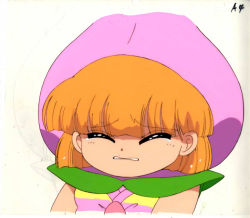 Rule 34 | 1990s (style), akazukin chacha, closed mouth, closed eyes, hood, orin (artist), tagme