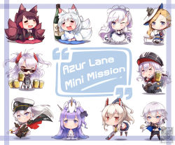Rule 34 | 6+girls, :p, akagi (azur lane), alcohol, anchor symbol, animal ear fluff, animal ears, antenna hair, apron, ayanami (azur lane), azur lane, bad id, bad pixiv id, bare arms, bare shoulders, beer, belfast (azur lane), bird, black dress, black gloves, black hat, black jacket, black neckerchief, black ribbon, black skirt, black socks, blonde hair, blue capelet, blue dress, blue eyes, blue sailor collar, blue skirt, blunt bangs, blush, boots, bottle, braid, brown footwear, brown hair, brown kimono, cape, capelet, cat girl, chair, chibi, choker, closed mouth, collared shirt, commentary, commission, copyright name, crop top, cross, cup, deal with it (meme), detached sleeves, dress, drinking glass, earrings, elbow gloves, english commentary, english text, enterprise (azur lane), eyebrows, fox ears, fox girl, fox tail, full body, fur-trimmed cape, fur trim, gainoob, garter straps, gloves, graf zeppelin (azur lane), grey dress, grey footwear, hair between eyes, hair bun, hair ornament, hair ribbon, hat, heart, heart-shaped pupils, holding, holding cup, holding saucer, hood (azur lane), iron cross, jacket, jacket on shoulders, japanese clothes, jewelry, kaga (azur lane), kimono, kitsune, kneehighs, leaning forward, light brown hair, long hair, long sleeves, looking at viewer, maid, maid headdress, meme, midriff, military hat, multicolored hair, multiple girls, neckerchief, no shoes, off shoulder, one eye closed, open mouth, pantyhose, peaked cap, pencil skirt, pleated skirt, ponytail, prinz eugen (azur lane), purple eyes, purple hair, red cape, red eyes, red ribbon, red skirt, ribbon, sailor collar, sake, sake bottle, saucer, school uniform, serafuku, shirt, short hair, side bun, sidelocks, silver hair, simple background, single hair bun, single side bun, sitting, skirt, sleeveless, sleeveless dress, sleeveless shirt, smile, socks, standing, strapless, strapless dress, streaked hair, stuffed animal, stuffed toy, stuffed unicorn, sunglasses, suspenders, symbol-shaped pupils, table, tagme, tail, teacup, teapot, thigh boots, thighhighs, tongue, tongue out, tray, unicorn (azur lane), union jack, v-shaped eyebrows, very long hair, waist apron, washington (azur lane), white apron, white background, white cape, white dress, white gloves, white hat, white kimono, white legwear, white neckerchief, white shirt, wide sleeves, yellow eyes, yellow neckerchief