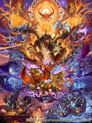 Rule 34 | armor, battle, dragon, duel masters, fire, giant, magic, magic circle, mecha, monster, robot, takayama toshiaki, war