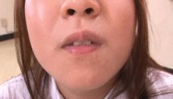 Rule 34 | 1girl, animated, animated gif, asian, cum, cum in mouth, cum on tongue, gokkun, japanese (nationality), kitagawa hitomi, lowres, photo (medium), source request, swallowing, tongue