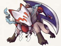 Rule 34 | 1other, digimon, digimon (creature), mask, other focus, red eyes, reppamon, solo
