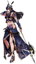 Rule 34 | 1girl, absurdres, full body, highres, simple background, solo, standing, valkyrie anatomia, valkyrie profile (series), white background