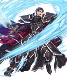 Rule 34 | 1boy, armor, black knight (fire emblem), fire emblem, fire emblem: radiant dawn, fire emblem heroes, full body, glowing, highres, male focus, nintendo, official art, short hair, solo, spoilers, transparent background, zelgius (fire emblem)