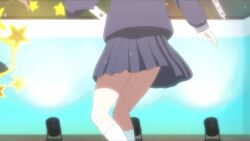 Rule 34 | animated, animated gif, character request, cleft of venus, dancing, exhibitionism, jumping, multiple girls, nude filter, public indecency, pussy, shameless, skirt, stage, third-party edit, uncensored, upskirt, wake up girls!