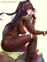 Rule 34 | 1girl, ass, breasts, fire emblem, highres, large breasts, nintendo, sideboob, solo, tharja (fire emblem)