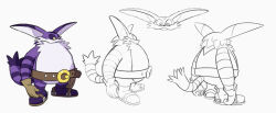 Rule 34 | big the cat, character profile, character sheet, multiple views, official art, sega, sonic (series), turnaround