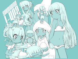 Rule 34 | 10s, 1girl, :/, alternate hairstyle, aoki hagane no arpeggio, apron, aqua theme, arm behind back, ass, bad id, bad pixiv id, bandeau, bike shorts, blunt bangs, boots, bow, bow panties, bowl, bra, character name, closed mouth, collarbone, english text, flat chest, food, fruit, hair bow, hair bun, i-402 (aoki hagane no arpeggio), japanese clothes, kamo 3, kappougi, kimono, kneeling, long hair, looking away, lying, monochrome, multiple views, naked towel, navel, obi, on stomach, outstretched arms, panties, ponytail, rice, rice bowl, sash, sidelocks, single hair bun, sitting, solid oval eyes, standing, sweatband, towel, triangle mouth, underwear, very long hair, watermelon, wet, wet hair