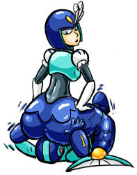 Rule 34 | artist request, ass, capcom, huge ass, mega man (series), sitting, sitting on face, sitting on person, splash woman, tagme