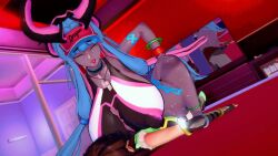 Rule 34 | 1boy, 1girl, 3d, action taimanin, androgynous, animated, arm support, ass, ass shake, bedroom, black one-piece swimsuit, blue hair, blue nails, blush, bouncing breasts, breasts, completely nude, covered navel, cowgirl position, crossed arms, crossover, cum, cum in pussy, earrings, ejaculation, face-to-face, fate/grand order, fate (series), female orgasm, femdom, hair ribbon, happy sex, hetero, highres, horns, huge breasts, ibuki douji (fate), ibuki douji (swimsuit berserker) (fate), ibuki douji (swimsuit berserker) (first ascension) (fate), internal cumshot, jewelry, long hair, looking at another, lying on person, medium hair, moaning, monster girl, nipples, nude, one-piece swimsuit, one eye closed, open mouth, orgasm, pink eyes, pointy ears, ponytail, red eyes, revealing clothes, ribbon, rolling eyes, saliva, saliva trail, seductive gaze, seductive smile, sex, shiny skin, smile, sound, straddling, sweat, swimsuit, tagme, tail, taimanin (series), taimanin rpgx, taimanin suit, trap, trembling, uehara shikanosuke, vaginal, very long hair, video, visor cap, wasabi udon03, wide hips, wristband