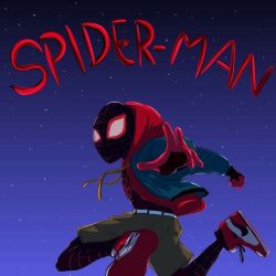 Rule 34 | 1boy, black mask, english text, marvel, miles morales, spider-man, spider-man: into the spider-verse, spider-man (series), spider-verse, tagme