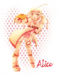 Rule 34 | 00s, 1girl, alice (tales), blonde hair, bloomers, coat, shoes, tales of (series), tales of symphonia, tales of symphonia: dawn of the new world, underwear, weapon, yellow eyes