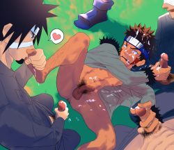 Maiheihei Inuzuka Kiba Naruto Series Absurdres Highres Tagme Babe Anus Ass Barefoot