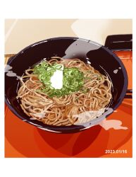 Rule 34 | bowl, food, food focus, matsuyama kojika, no humans, noodles, original, soba, still life, table