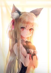 Rule 34 | 1girl, absurdres, animal ear fluff, animal ears, animal hands, bad id, bad pixiv id, black gloves, black hairband, black leotard, blonde hair, blush, commentary request, fake animal ears, fate/kaleid liner prisma illya, fate (series), fur-trimmed gloves, fur trim, gloves, hair between eyes, hair bobbles, hair ornament, hair ribbon, hairband, hands up, highres, illyasviel von einzbern, leotard, long hair, navel, one side up, parted lips, paw gloves, poharo, red eyes, red ribbon, ribbon, solo, teeth, upper body, upper teeth only, very long hair, whiskers