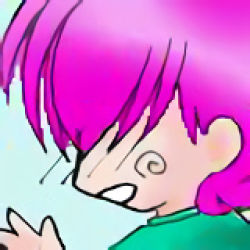 Rule 34 | 1990s (style), akazukin chacha, head, lowres, open mouth, pink hair, popy