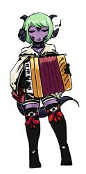 Rule 34 | 1girl, absurdres, accordion, au ra, final fantasy, final fantasy xiv, forta quintessence, highres, horns, instrument, scales, tail