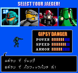 Rule 34 | 1980s (style), 1990s (style), cannon, character name, character select, cherno alpha, chest cannon, choufu shimin, crimson typhoon, energy cannon, fake screenshot, game console, gameplay mechanics, gipsy danger, glowing, glowing eyes, head, jaeger (pacific rim), legendary pictures, mecha, nes, nuclear vortex turbine, oekaki, oldschool, pacific rim, pan pacific defense corps, parody, pixel art, punching, retro artstyle, robot, science fiction, striker eureka, video game