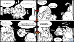 Rule 34 | 4koma, ahoge, airstrike fairy (girls&#039; frontline), alternate language, artist name, beret, bullpup, censored, chibi, comic, commander (girls&#039; frontline), commentary, dated, english commentary, english text, fairy (girls&#039; frontline), fang, flat chest, fleeing, fnc (girls&#039; frontline), gameplay mechanics, ghost, girls&#039; frontline, glasses, griffin &amp; kryuger military uniform, gun, hair between eyes, hair ornament, hat, lab coat, long hair, madcore, monochrome, monocle, multiple girls, rifle, short hair, simple background, skin fang, smile, sniper rifle, sound effects, square 4koma, type 59 (girls&#039; frontline), wa2000 (girls&#039; frontline), wa2000 (haunted castle) (girls&#039; frontline), walther, walther wa 2000, weapon