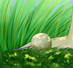 Rule 34 | 1girl, dango, dior-zi, food, grass, highres, on ground, out of frame, ringo (touhou), skewer, touhou, wagashi