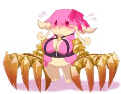 Rule 34 | 1girl, artist request, audino, cosplay, creatures (company), fate/extra, fate/extra ccc, fate (series), furry, furry female, game freak, gen 5 pokemon, nintendo, no humans, passion lip (cosplay), passionlip (fate), pokemon, pokemon (creature), red eyes, solo