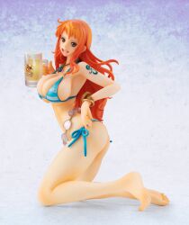 Rule 34 | 1girl, absurdres, breasts, figure, highres, large breasts, nami (one piece), one piece, orange hair, photo (medium), solo