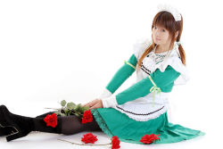 Rule 34 | apron, cosplay, maid, maid apron, mizuhara arisa, photo (medium)