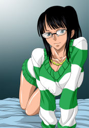 Rule 34 | breasts, glasses, highres, large breasts, nel-zel formula, nico robin, one piece, one piece: strong world, x-ray
