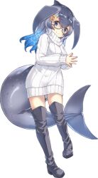 Rule 34 | 1girl, blue whale (kemono friends), game cg, kemono friends, kemono friends kingdom, long hair, looking at viewer, official art, solo, tachi-e, transparent background