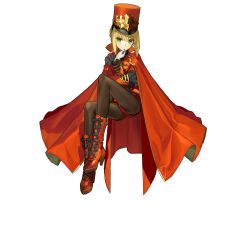 Rule 34 | 1girl, alternate costume, band uniform, blonde hair, blurry, blurry background, boots, braid, cape, closed mouth, cross-laced footwear, eyelashes, fate/extra, fate (series), french braid, frilled sleeves, frills, full body, gloves, green eyes, hair between eyes, hand on own chin, hat, highres, lace-up boots, long sleeves, looking at viewer, nero claudius (fate), nero claudius (fate) (all), nero claudius (fate/extra), official art, pantyhose, promotional art, red cape, red footwear, red hat, red shorts, red skirt, shako cap, short shorts, shorts, skirt, smile, solo, tachi-e, transparent background, wada arco, white gloves