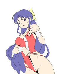 Rule 34 | 1girl, adjusting clothes, adjusting swimsuit, amano kazumi, blue eyes, blue hair, bow, breasts, casual one-piece swimsuit, cleavage, clothes lift, clothes pull, frontal wedgie, hair bow, lifting own clothes, long hair, lowres, matching hair/eyes, medium breasts, no panties, one-piece swimsuit, one-piece swimsuit pull, simple background, single vertical stripe, solo, swimsuit, swimsuit lift, top wo nerae!, wedgie, yellow bow