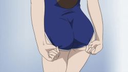 Rule 34 | animated, animated gif, ass, clothes pull, gunxsword, one-piece swimsuit, one-piece swimsuit pull, screencap, seamless, shrinking, swimsuit, wardrobe malfunction, wedgie, wendy garrett