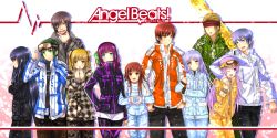 Rule 34 | 10s, 5boys, 6+girls, alternate costume, angel beats!, arm hug, bad id, bad pixiv id, char (angel beats!), everyone, fang, heart, heart hands, height difference, highres, hinata hideki, multiple boys, multiple girls, naoi ayato, otonashi yuzuru, otonashi hatsune, sekine shiori, shiina (angel beats!), ski gear, snowboard, swordsouls, tenshi (angel beats!), tk (angel beats!), winter clothes, yui (angel beats!), nakamura yuri, yusa (angel beats!), yusacan