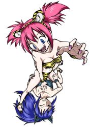 Rule 34 | 2girls, artist request, catfight, fairy tail, multiple girls, sheria blendy, smile, tagme, wendy marvell