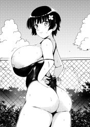 Rule 34 | 1girl, ass, breasts, highres, large areolae, large breasts, senran kagura, solo, tagme, yozakura (senran kagura)