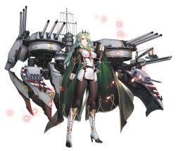 Rule 34 | 1girl, aiguillette, artist request, azur lane, black gloves, black pantyhose, boots, brown eyes, cape, character name, dress, earrings, expressions, flower, full body, glint, gloves, green cape, green hair, grin, gujianshaonv, headgear, high heel boots, high heels, highres, holding, holding flower, jewelry, knee boots, littorio (azur lane), medal, multicolored hair, necktie, official art, pantyhose, red flower, red hair, red necktie, red rose, rigging, rose, shrug (clothing), sidelocks, sleeve cuffs, smile, solo, streaked hair, sword, transparent background, weapon, white dress, white footwear