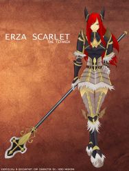 Rule 34 | 1girl, armor, erza scarlet, fairy tail, female focus, long hair, red hair, solo