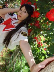 Rule 34 | akira ferrari, akoda yae, aria (manga), cosplay, flower, photo (medium), rose, undine