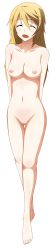 Rule 34 | 10s, 1girl, absurdres, blush, breasts, charlotte dunois, highres, infinite stratos, legs, long image, nipples, nude, nude filter, pussy, smile, solo, tagme, tall image, thighs, third-party edit, transparent background, uncensored