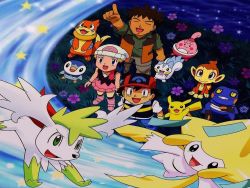 Rule 34 | ash ketchum, brock (pokemon), creatures (company), dawn (pokemon), game freak, gen 1 pokemon, gen 4 pokemon, nintendo, pikachu, piplup, pokemon, pokemon (anime), pokemon (creature)